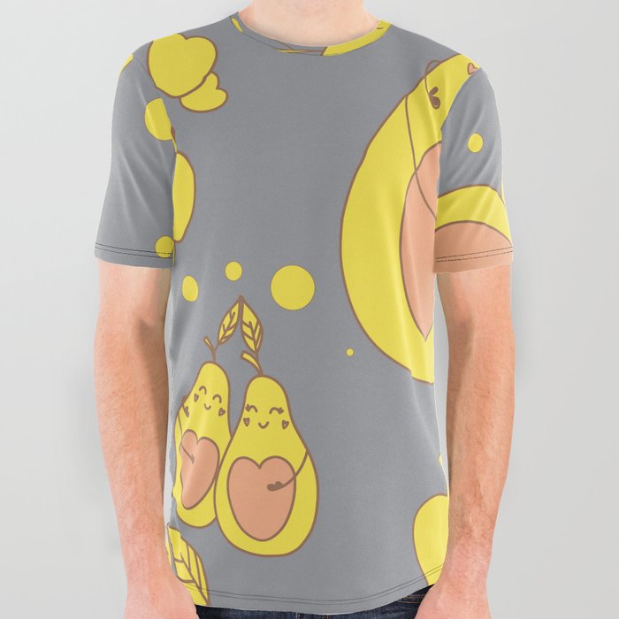 Loving Pears All Over Graphic Tee