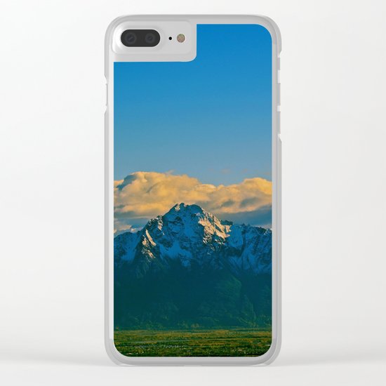 Pioneer Peak - Mat-Su Valley Clear iPhone Case