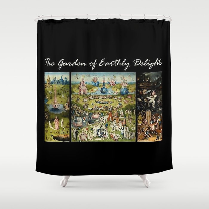 The Garden Of Earthly Delights Hieronymus Bosch Shower Curtain