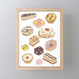 British cakes Framed Mini Art Print