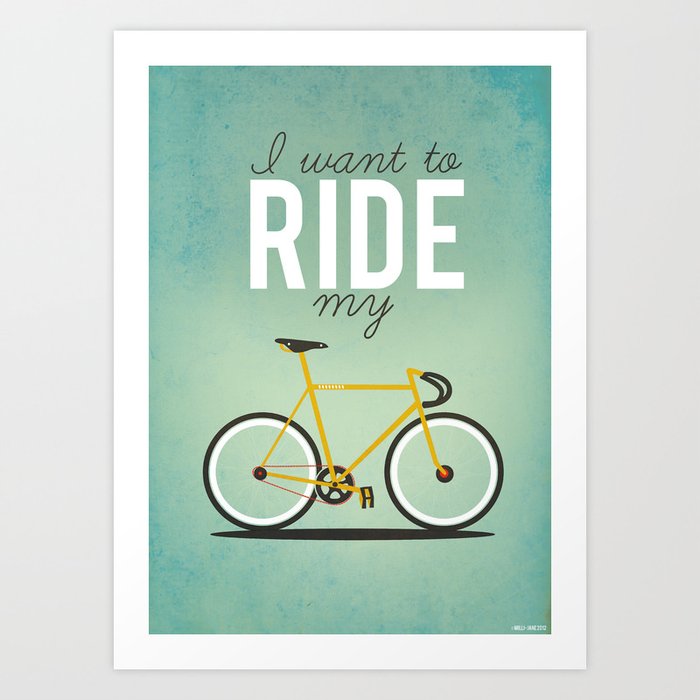 i ride my bike