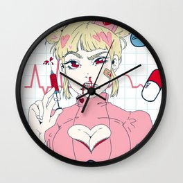 Nurse Girl Wall Clock