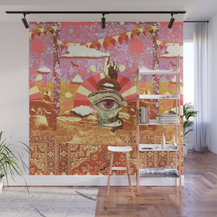 AFTERNOON PSYCHEDELIA (REDUX) Wall Mural