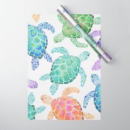 Sea Turtle - Colour Wrapping Paper