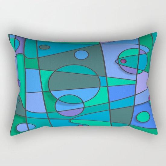 Abstract #75 Rectangular Pillow