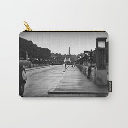Vigeland Park in the Rain Carry-All Pouch
