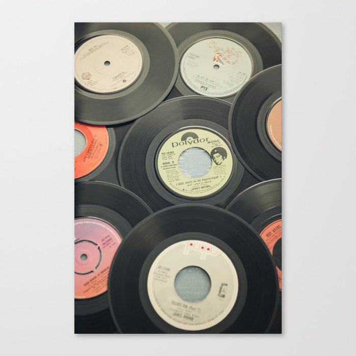 Sounds of the 70s II Canvas Print