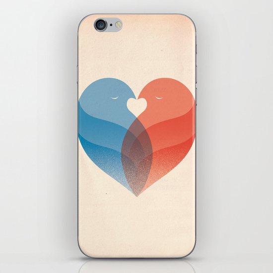 Lovebirds iPhone & iPod Skin