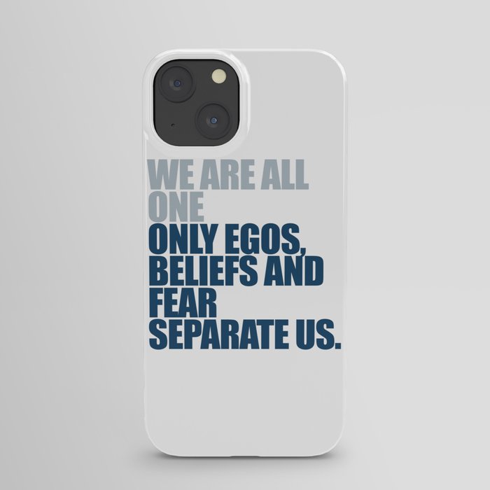 We are all one.  iPhone Case
