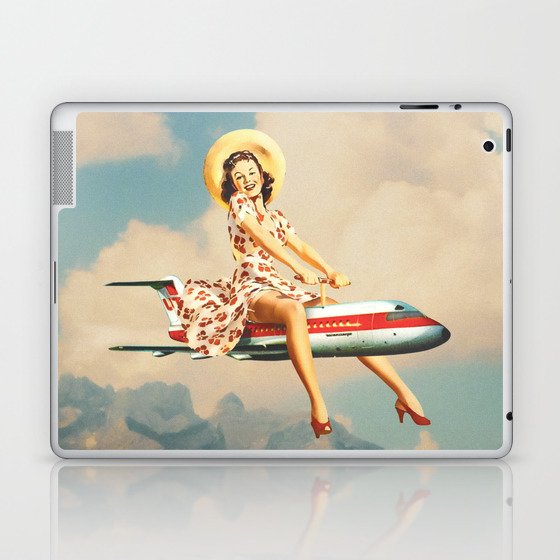 First Class Private Jet Laptop & iPad Skin