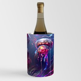 Purple Jellyfish Wine Chiller