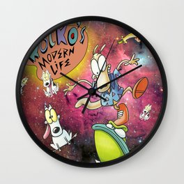 Rocko's Modern Space-Life Wall Clock