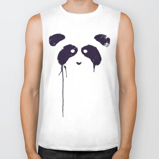 Panda Biker Tank