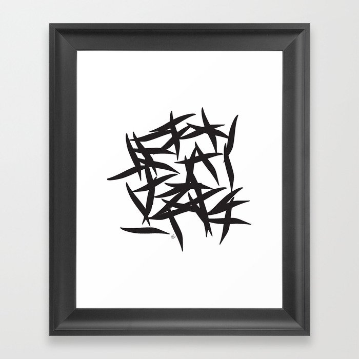 contemporary persian calligraphy framed art print by imehr society6