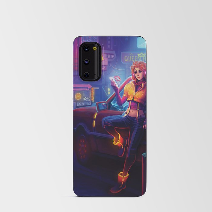 Neon Light District Android Card Case