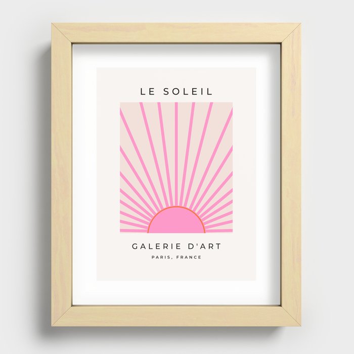 Society6 ケース Sunshine by iana Paraschiv Le Soleil | 01 - Retro Sun Print Pink Aesthetic Preppy Decor