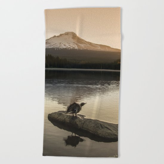 The Oregon Duck II - The Shake Beach Towel