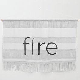 Fire Wall Hanging