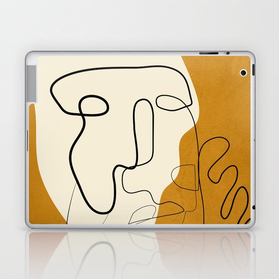 Abstract Portrait 3 Laptop & iPad Skin