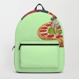 love at first bite green Backpack