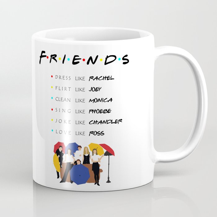FRIENDS TV SHOW 'HOW YOU DOIN' JOEY COFFEE TEA MUG OFFICIAL LICENSED **NEW** 