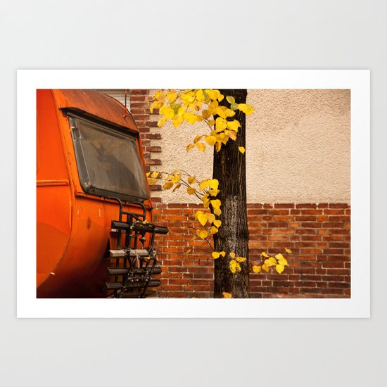 The Caravan Art Print