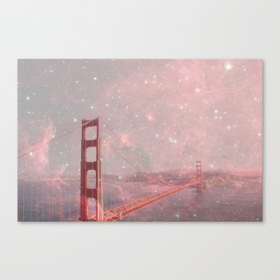 Stardust Covering San Francisco Canvas Print