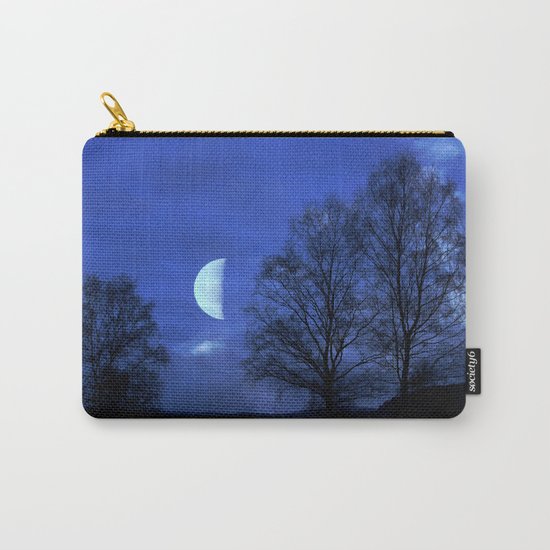 Moon between Trees - JUSTART © Carry-All Pouch