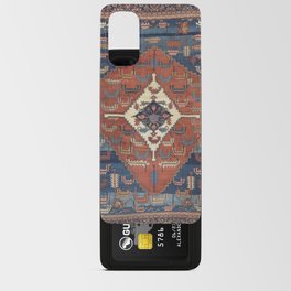 Antique Persian Rug Print, Vintage Backshaiesh Kilim Carpet Print Android Card Case