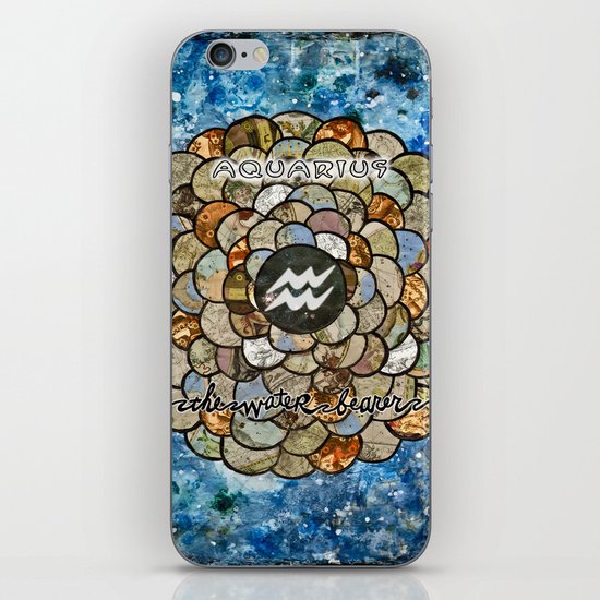Aquarius - Zodiac Series iPhone & iPod Skin