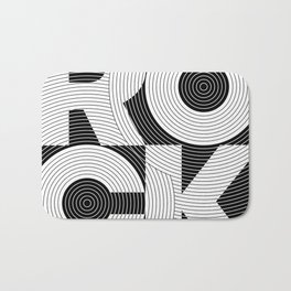 ROCK GROOVE ver2 Bath Mat | Summer, Pattern, Keyboard, Typography, Check, Graphicdesign, Guitar, Bass, Live, Drums 