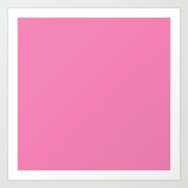 Persian Pink Art Print