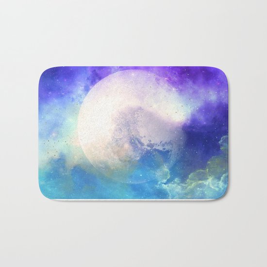 Silver Mirror Bath Mat
