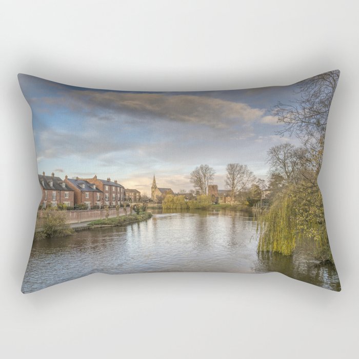 The River Severn Rectangular Pillow
