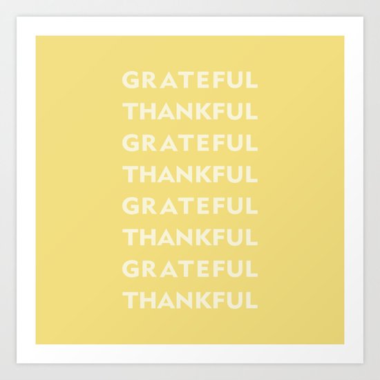 grateful yellow