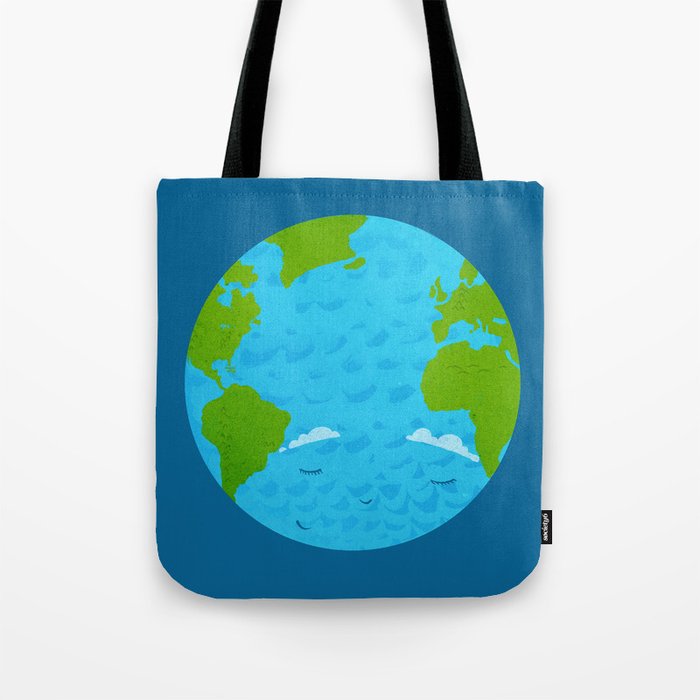 The Happy Planet Earth Tote Bag