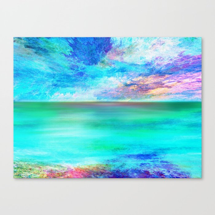 Ocean at Sunrise Canvas Print