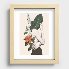 natural beauty-collage 2 Recessed Framed Print
