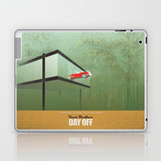 "You killed the car" - Ferris Bueller’s Day Off Laptop & iPad Skin