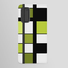 De Stijl Style Geometrical Art Chartreuse Android Wallet Case
