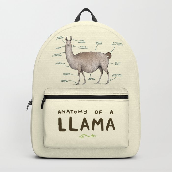 Anatomy of a Llama Backpack