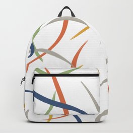 Matisse Ribbon - White Backpack