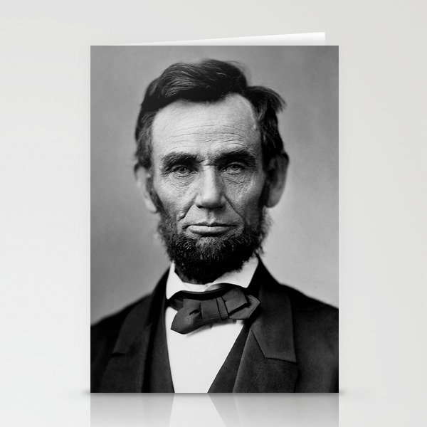 Abraham Lincoln Portrait - 1863 Stationery Cards