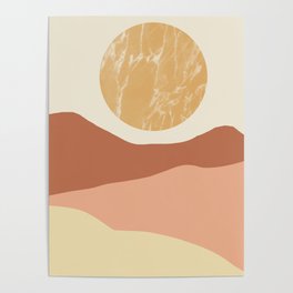 desert sun Poster