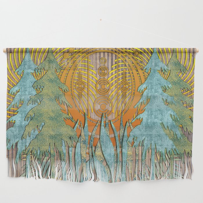 Mysterious Forest Wall Hanging