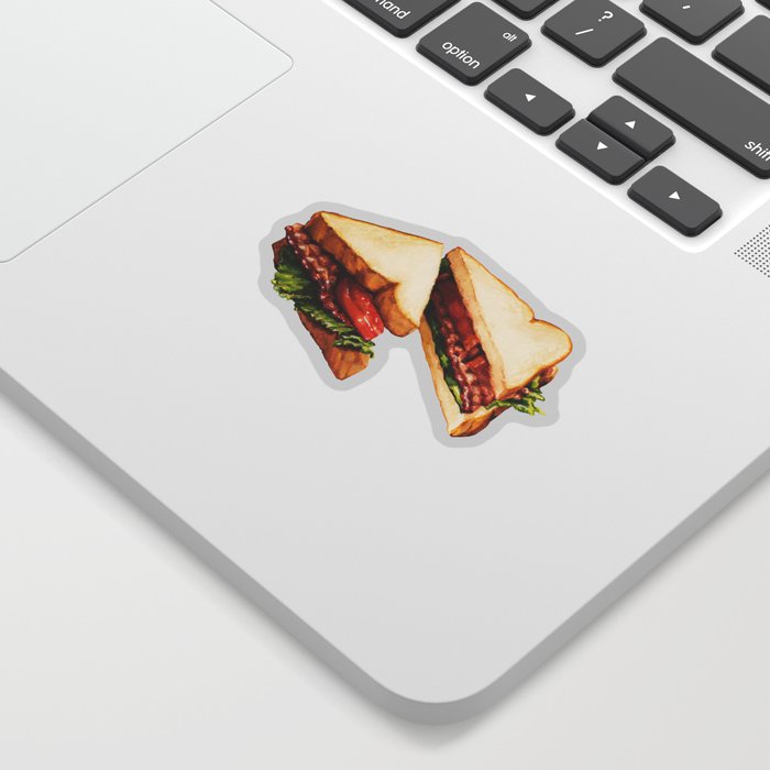Sandwich Pattern BLT Sticker
