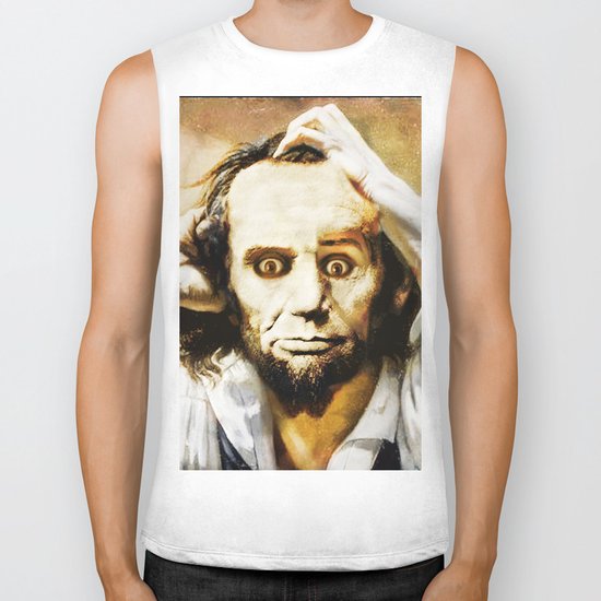 Abraham Lincoln's bewilderment Biker Tank