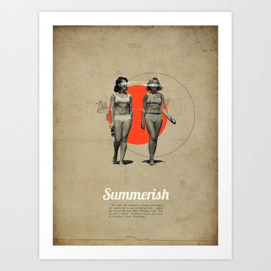 Summerish Art Print