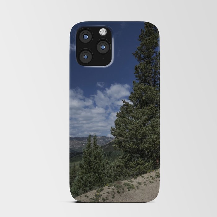 Clouds Over Rockies iPhone Card Case
