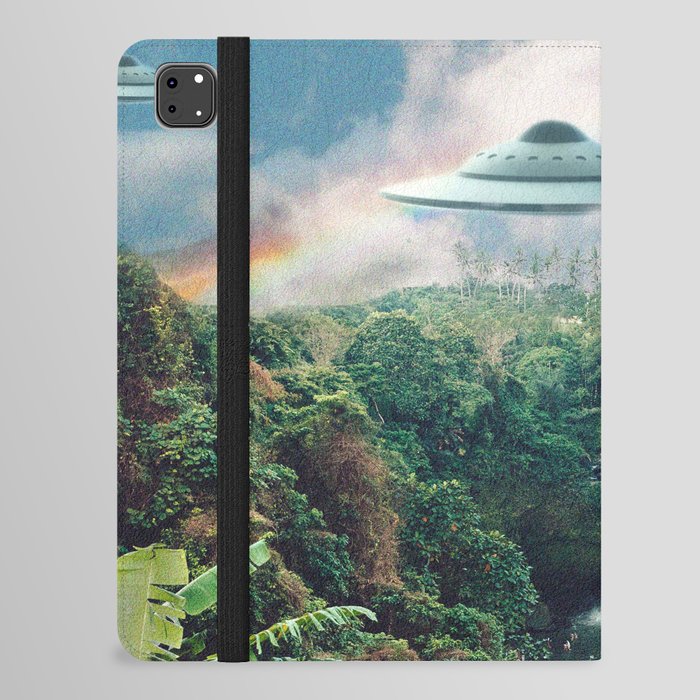 The Visitors // UFOs in Paradise iPad Folio Case